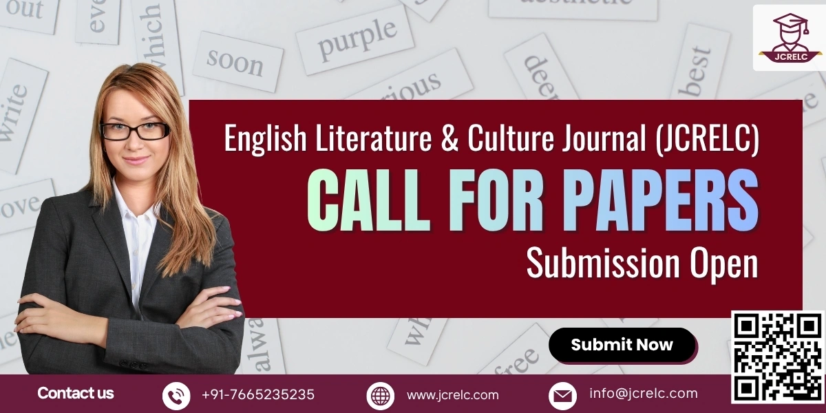 JCRELC - Journal of Creative Research in English Literature and Culture