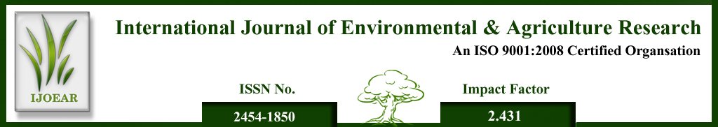 Agriculture Journal- Ecological and Agricultural monitoring of Sebou river waters at Kariat Bamohamed (Taounate-Morocco)